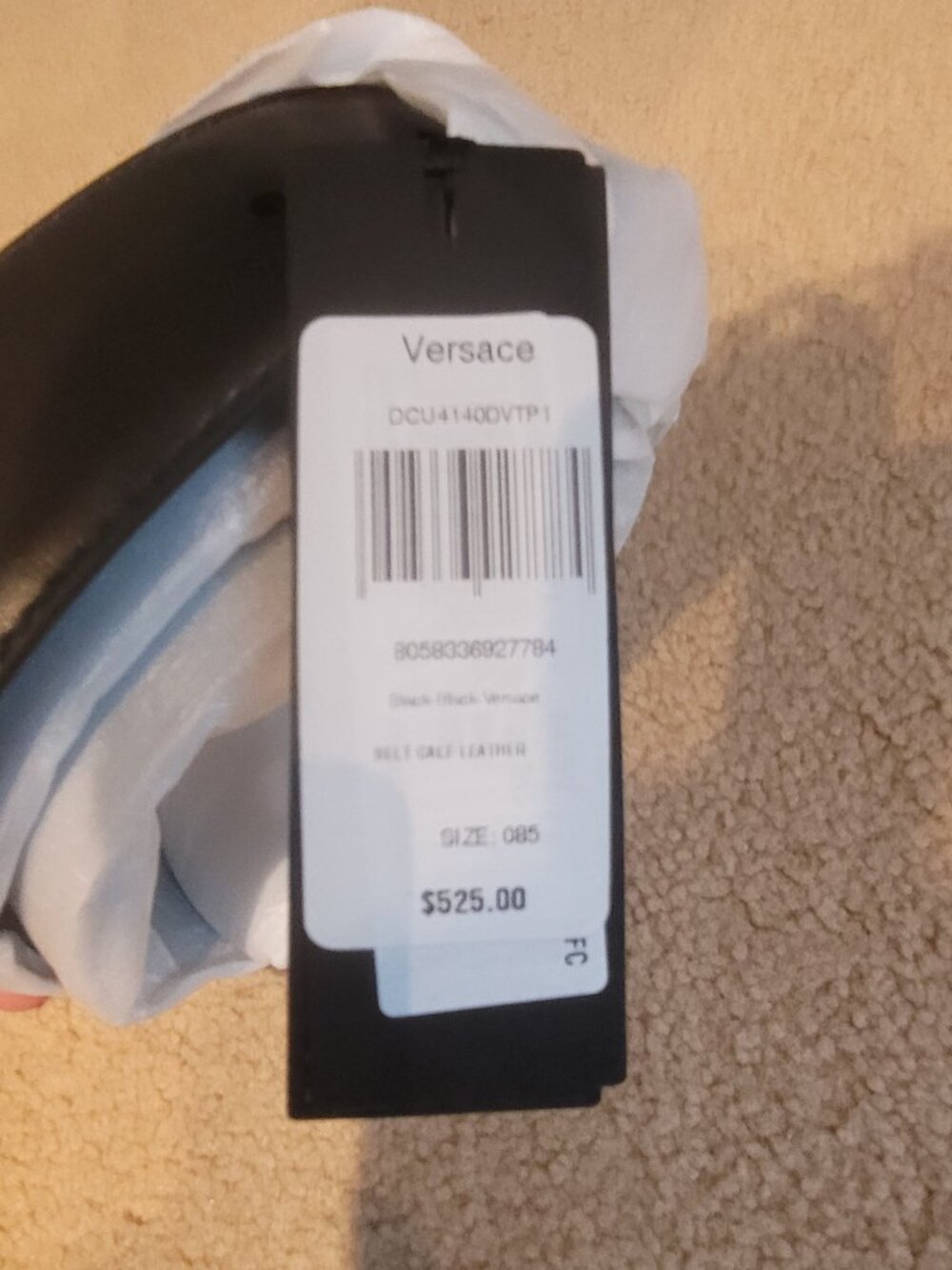 Versace Medusa Belt